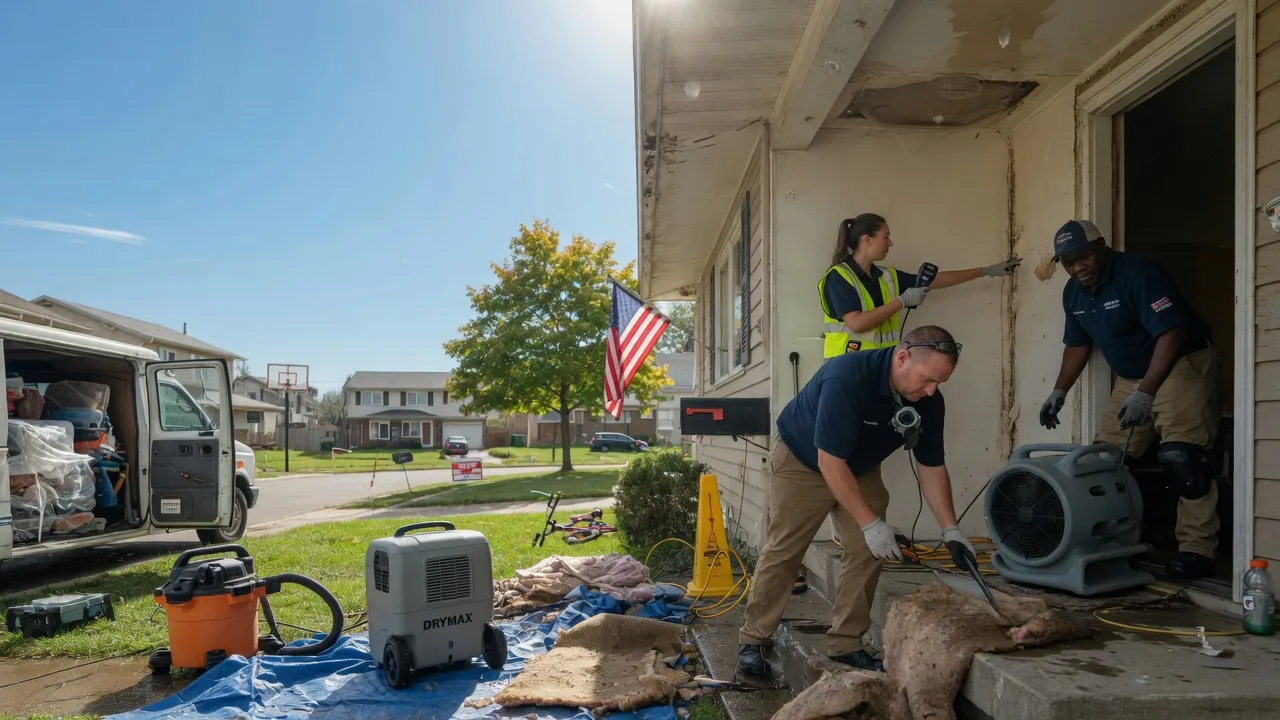 Water Damage Restoration in Santa Claus, IN near me